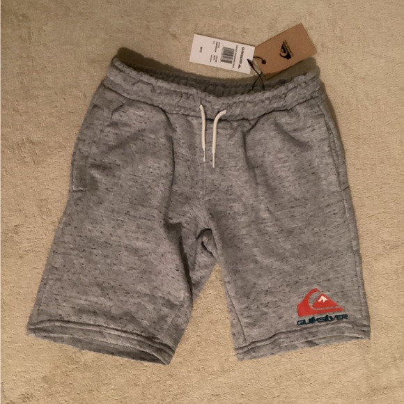Quiksilver Boy’s Light Gray Kids Shorts - Picture 1 of 3